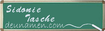 Sidonie Tasche Visitenkarte